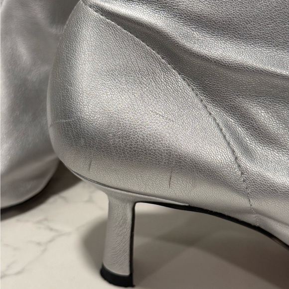 Angel Alarcon Pointed-Toe Kitten-Heel Boots - Picture 11 of 15